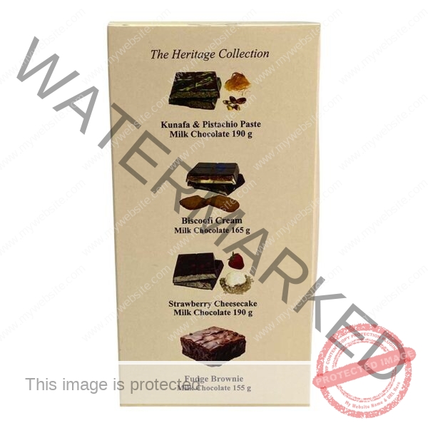 Dubai Viral Chocolate Bars Heritage Collection Gift Box